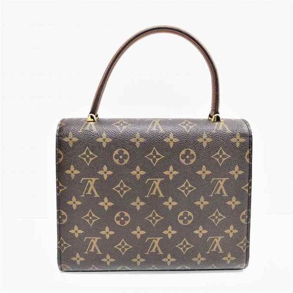 Louis Vuitton Turnlock Malesherbes Monogram Brown Handbag - Picture 2 of 5